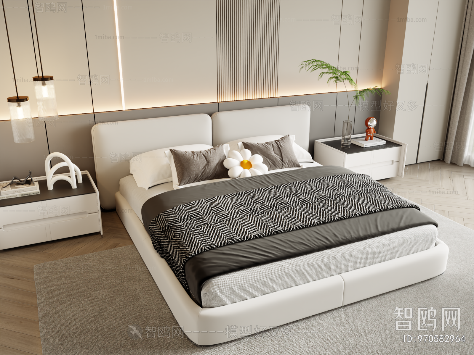 Modern Double Bed