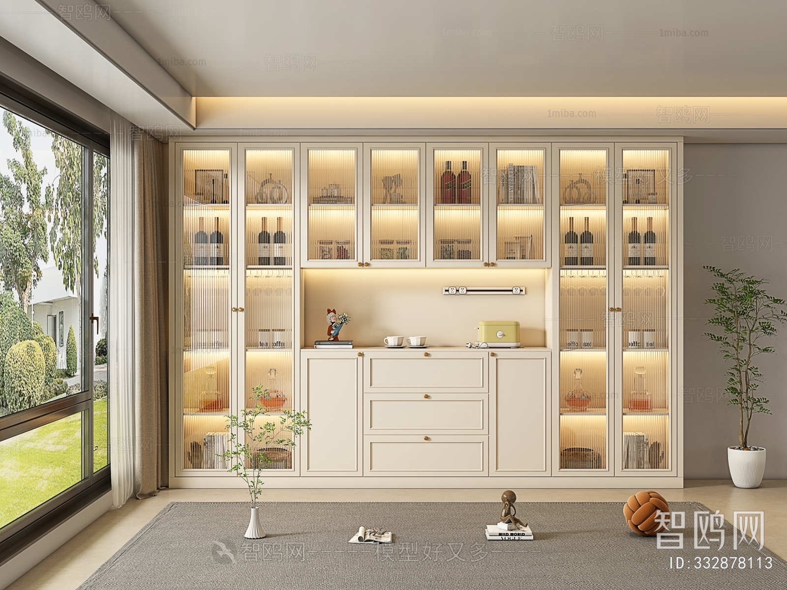 Modern Wine Cabinet