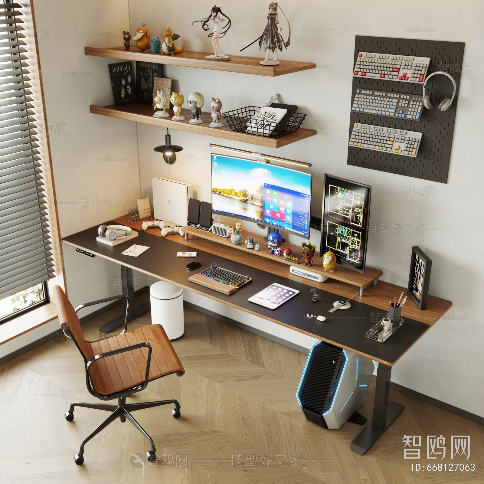 Modern Computer Desk And Chair