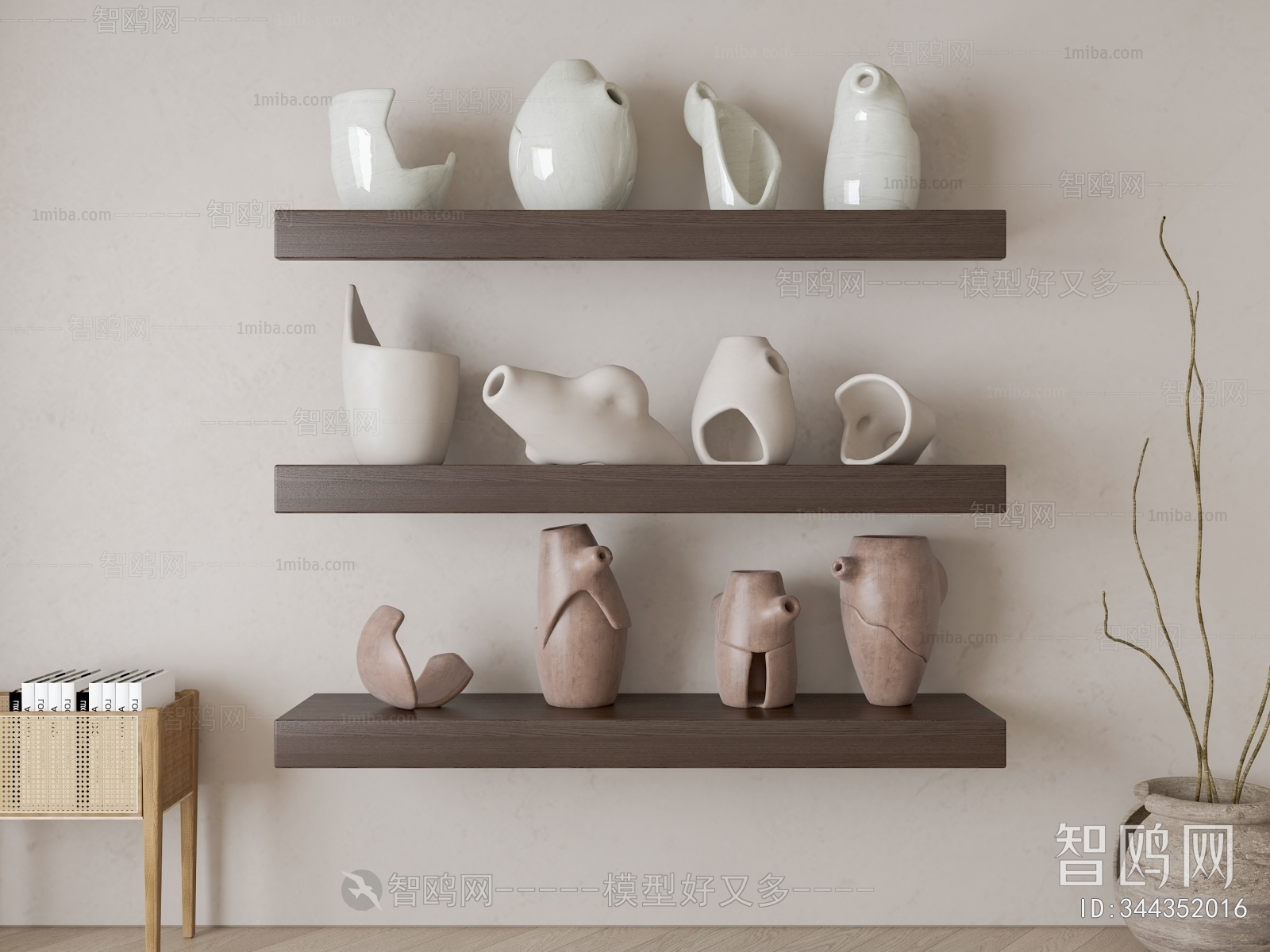 Wabi-sabi Style Decorative Set