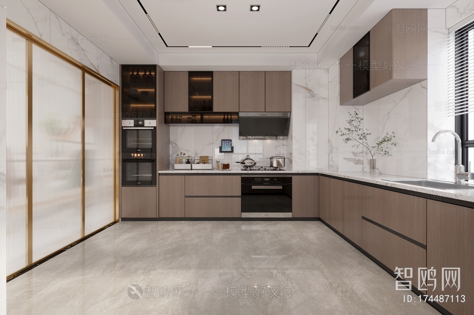 Modern The Kitchen