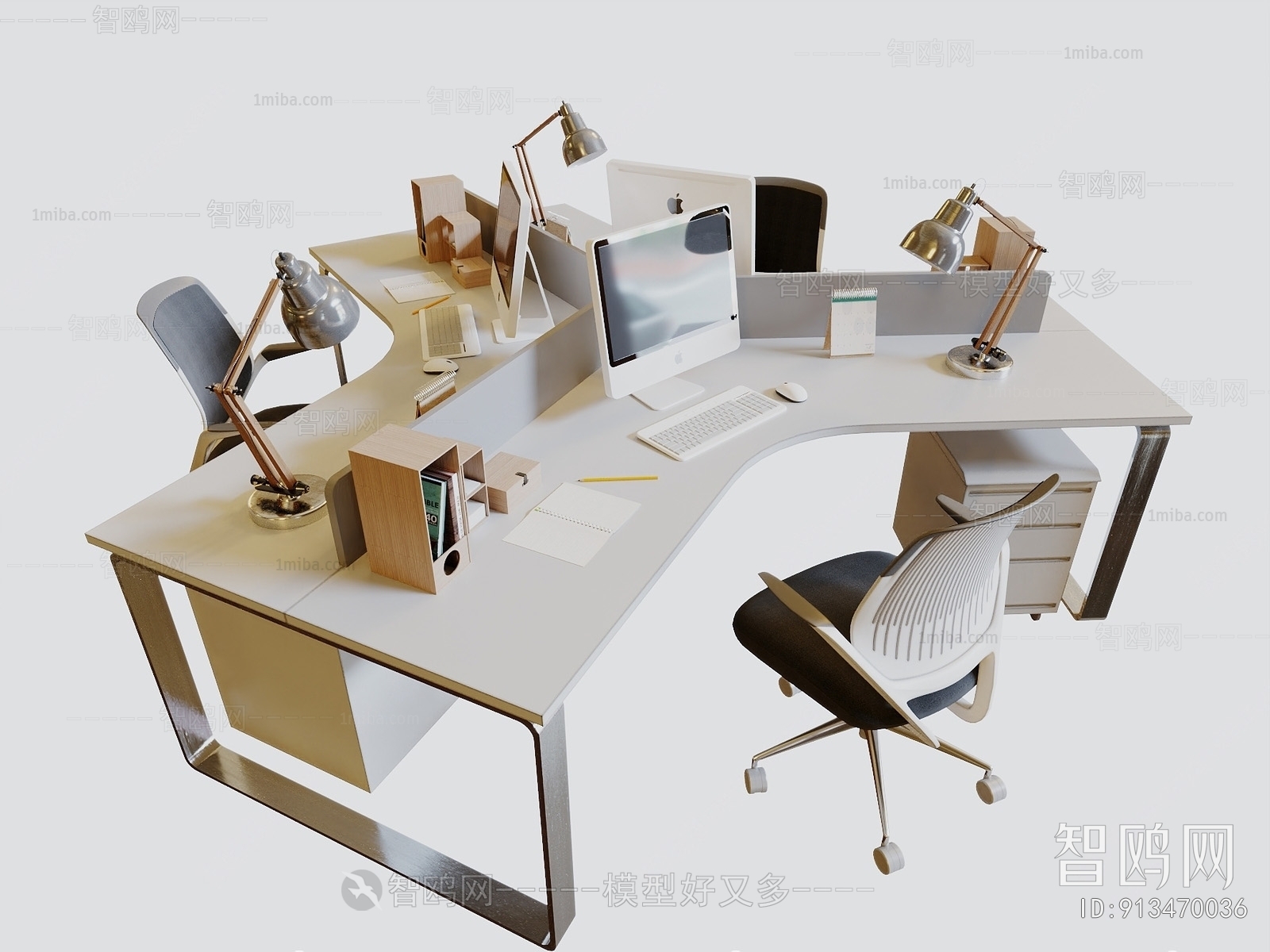 Modern Office Desk And Chair