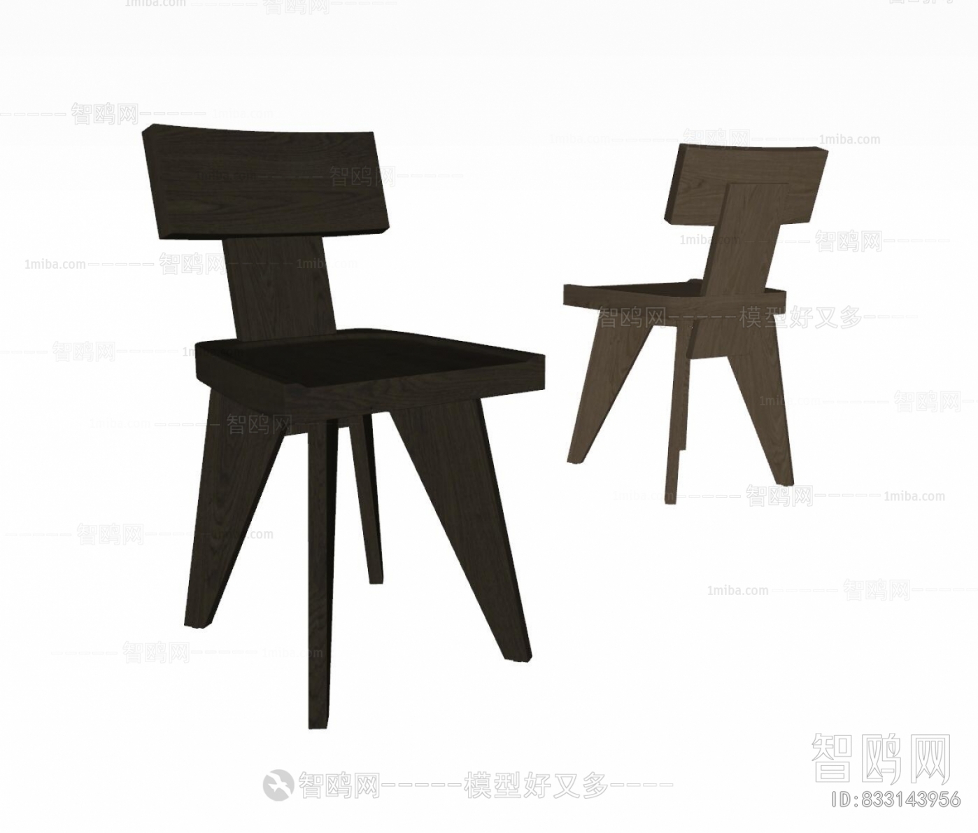 Wabi-sabi Style Dining Chair