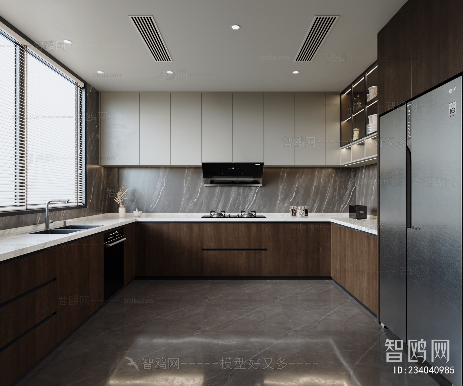 Modern The Kitchen