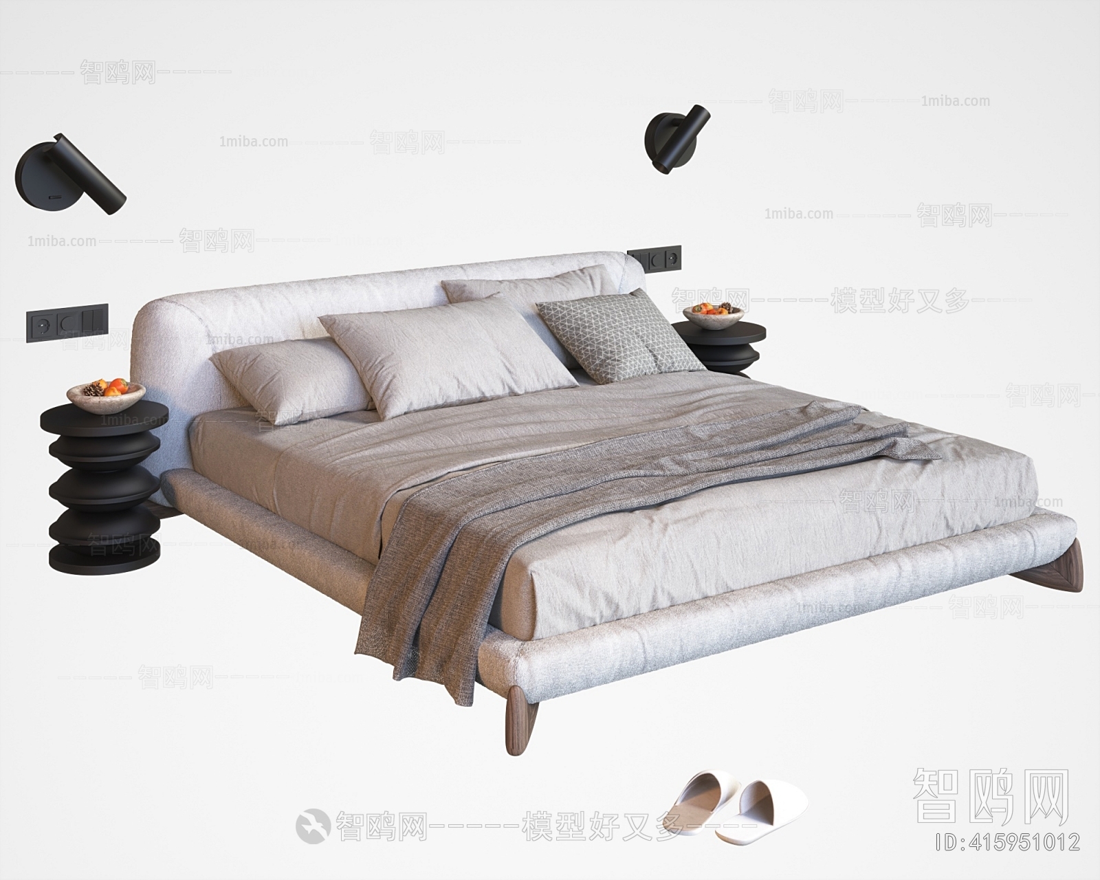 Modern Double Bed