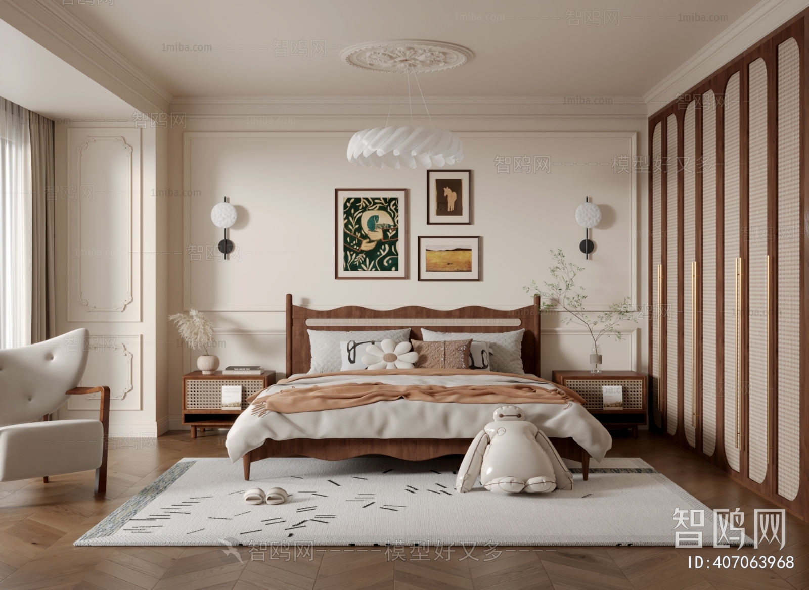 French Style Bedroom