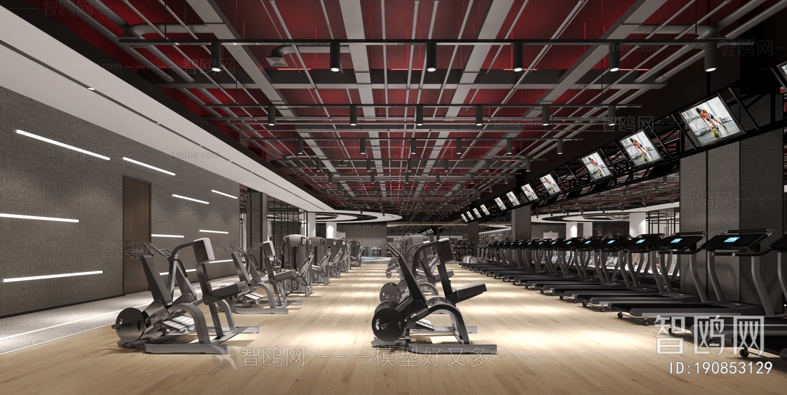 Industrial Style Gym