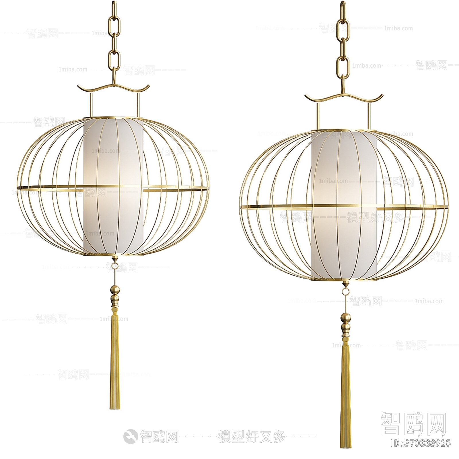 现代中式吊灯