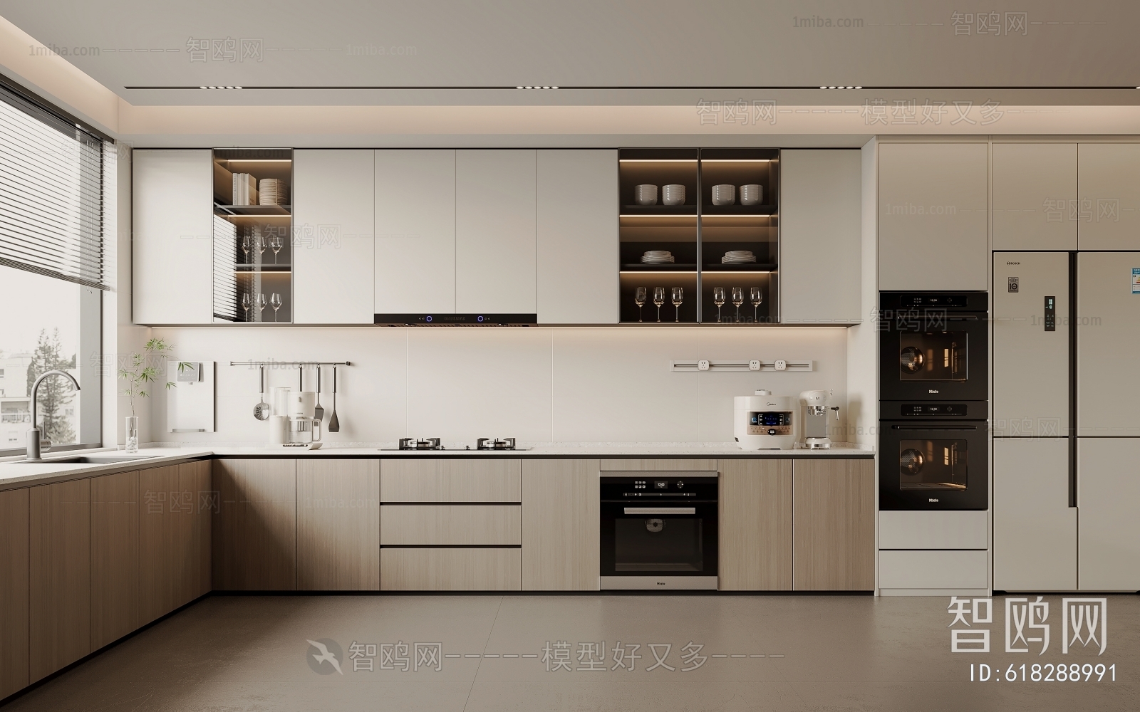 Modern The Kitchen