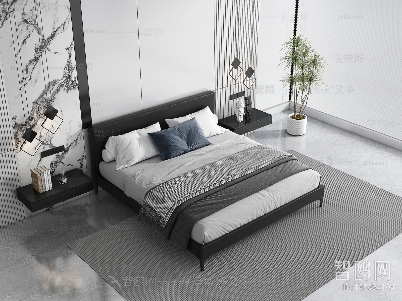 Modern Double Bed