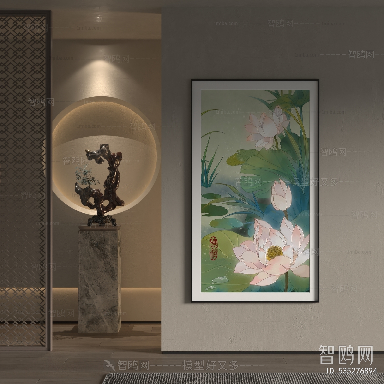 New Chinese Style Painting