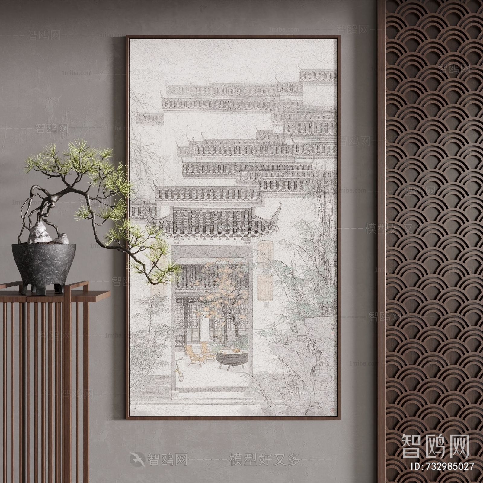 New Chinese Style Painting