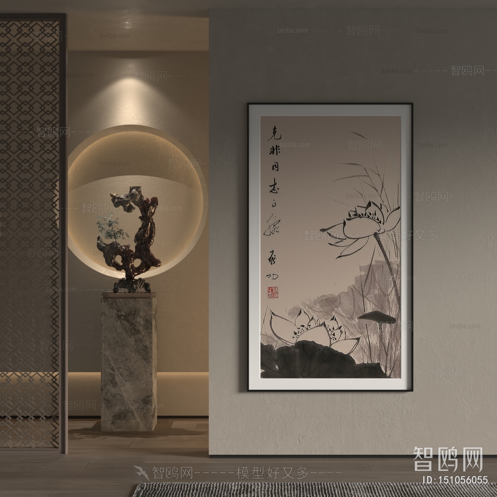 New Chinese Style Painting