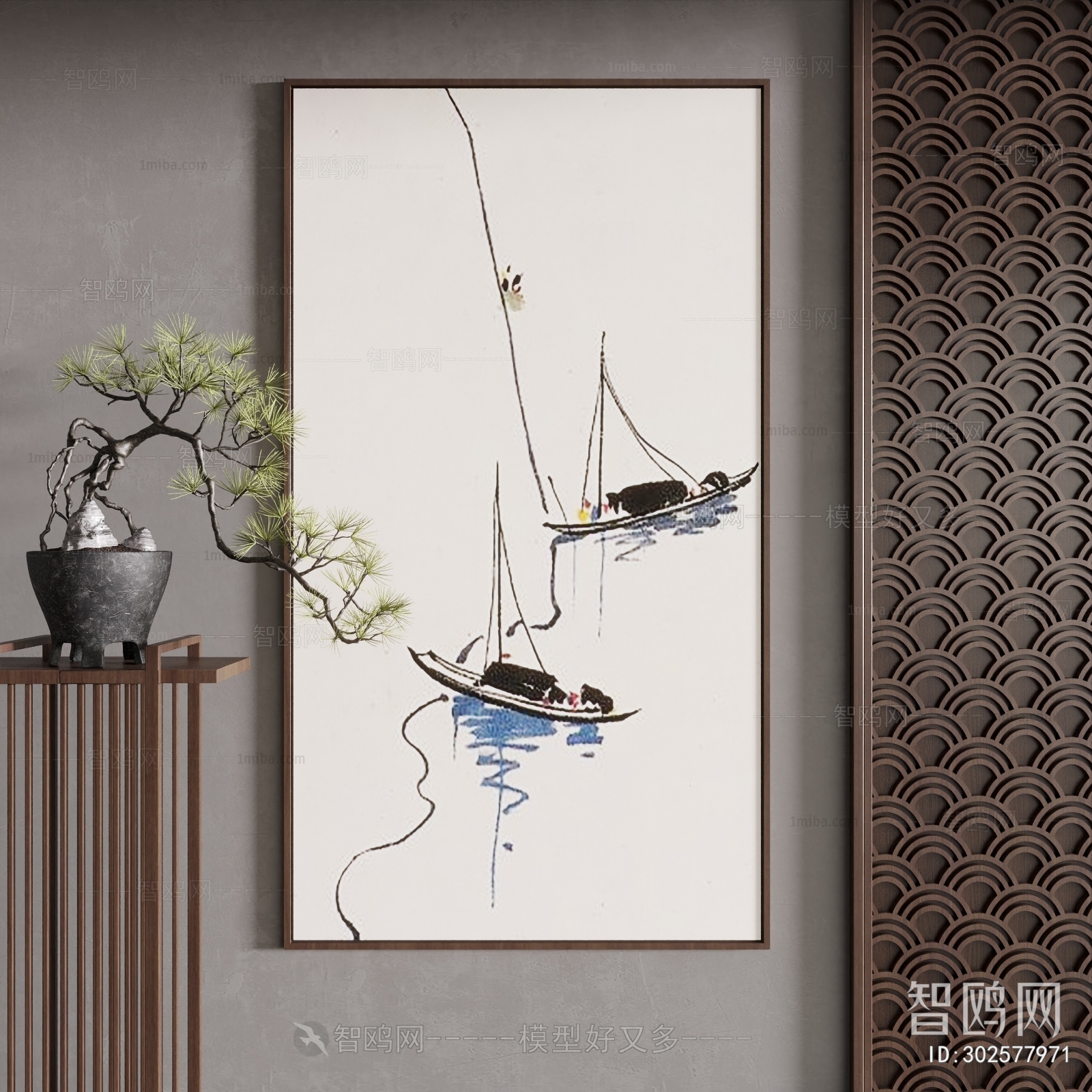 New Chinese Style Painting