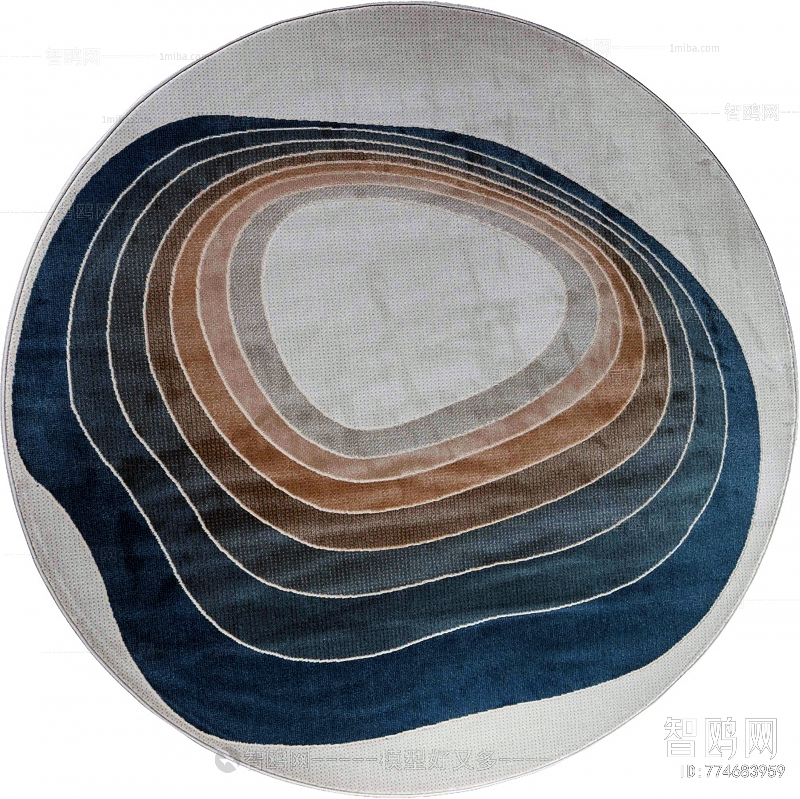 圆形地毯