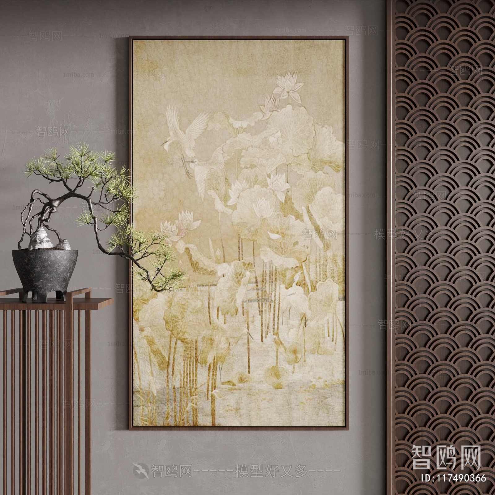 New Chinese Style Painting