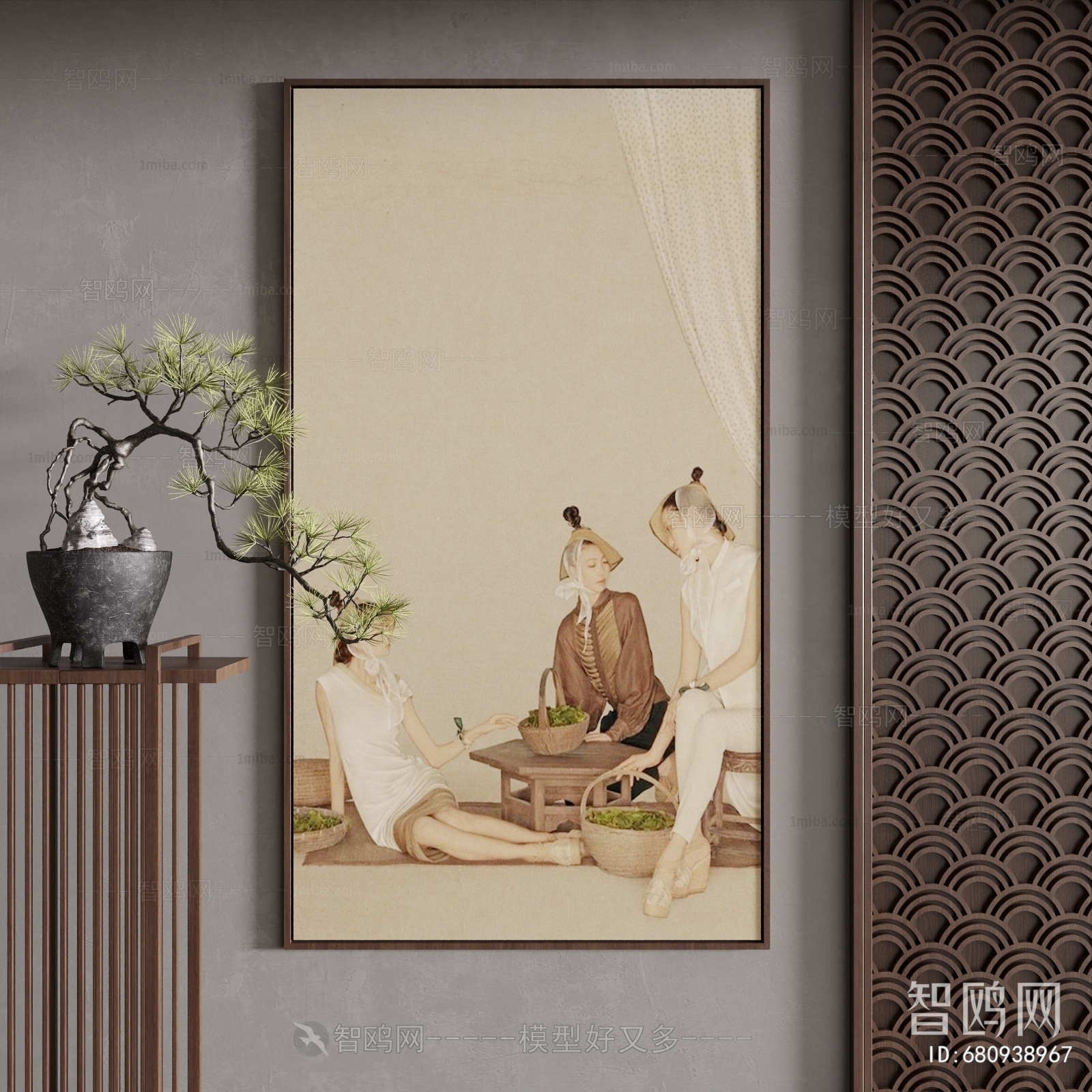 New Chinese Style Painting