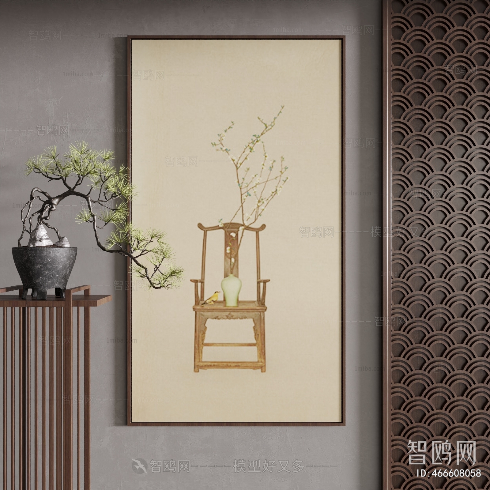 New Chinese Style Painting