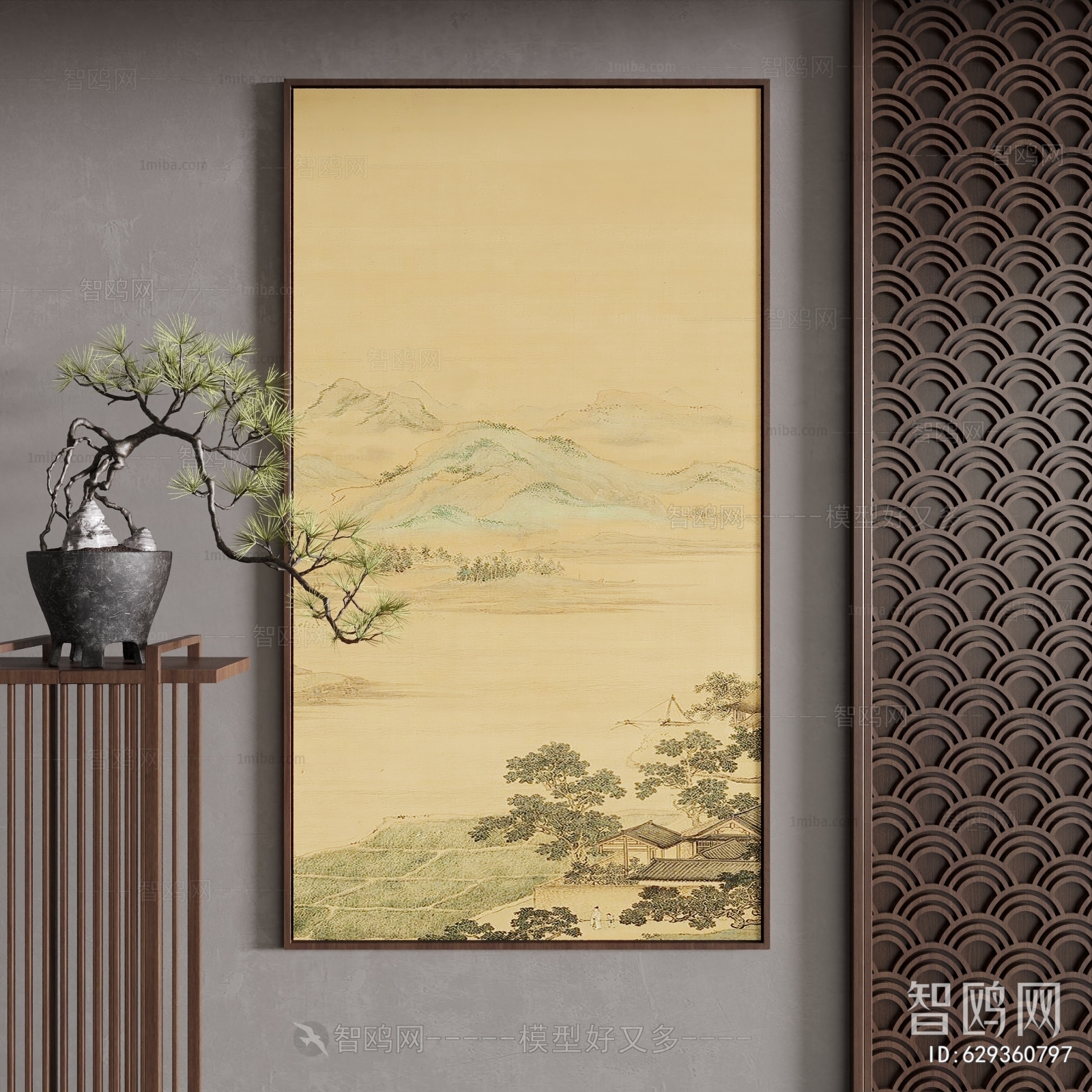 New Chinese Style Painting