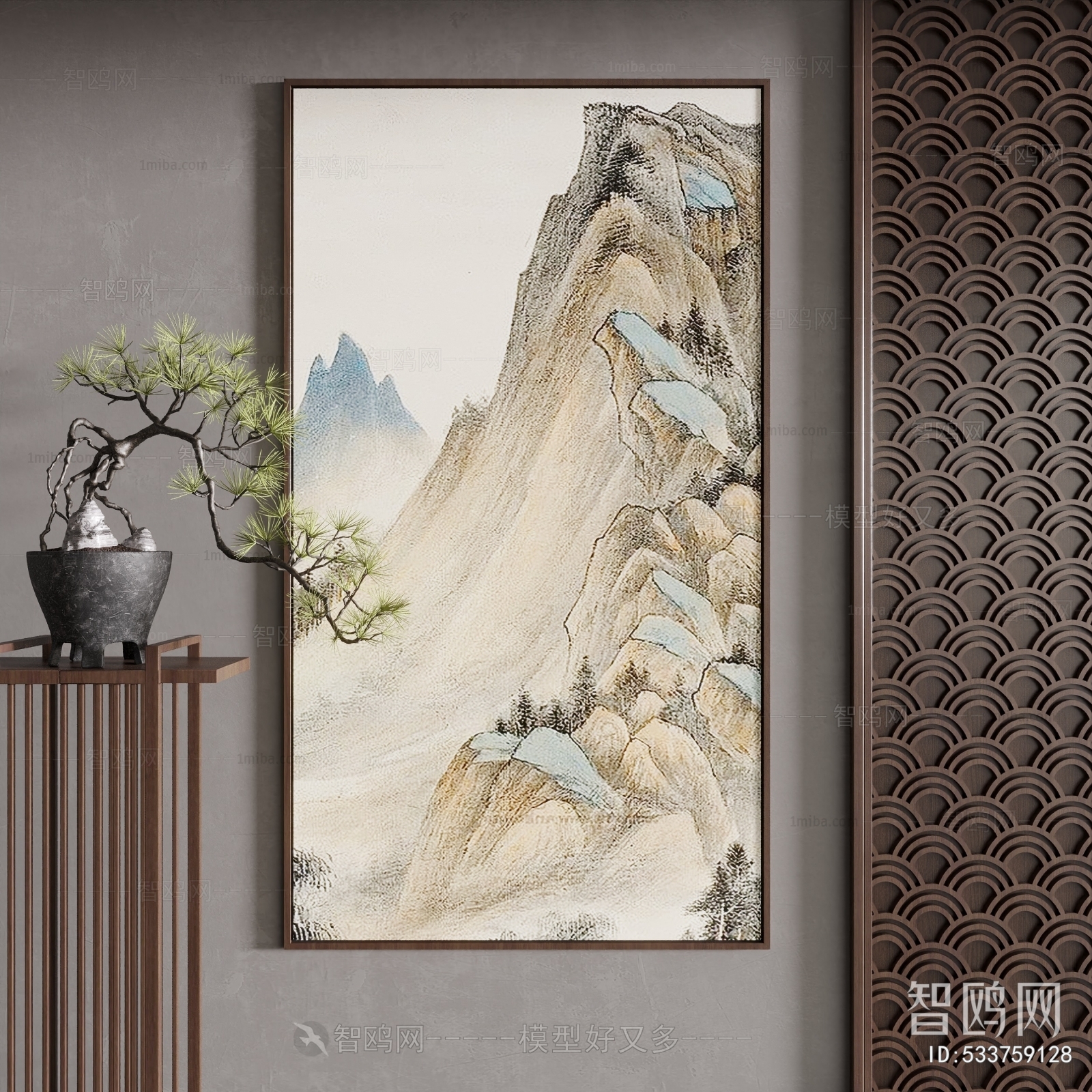 New Chinese Style Painting