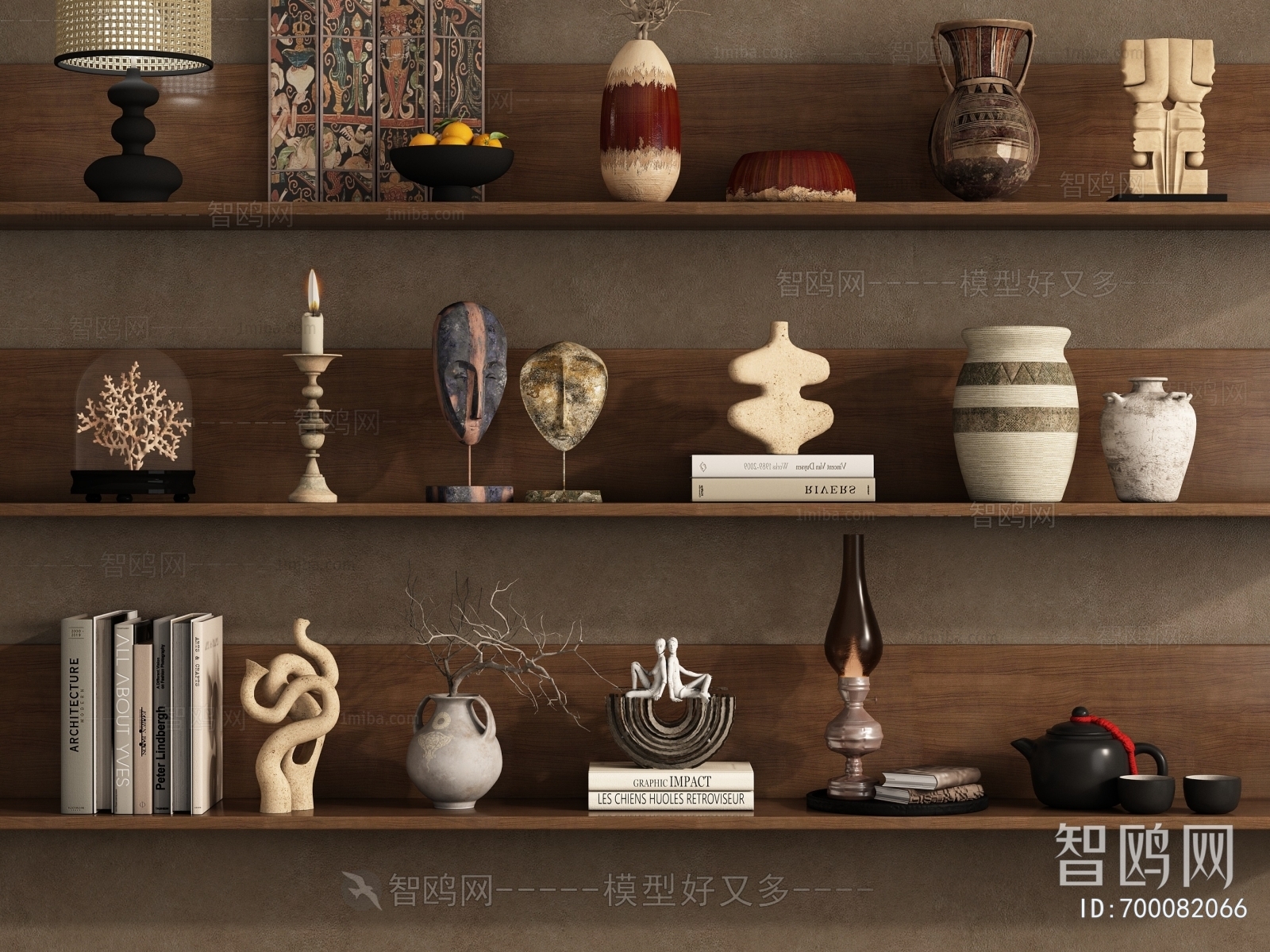 Wabi-sabi Style Decorative Set