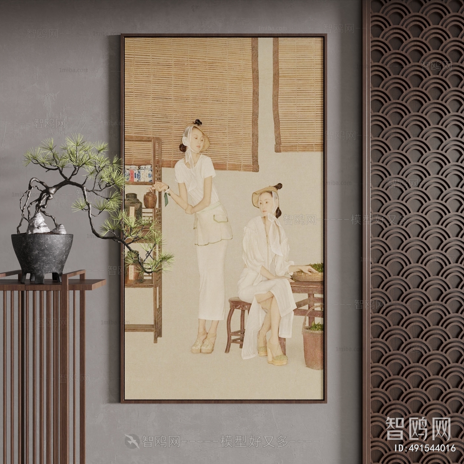 New Chinese Style Painting