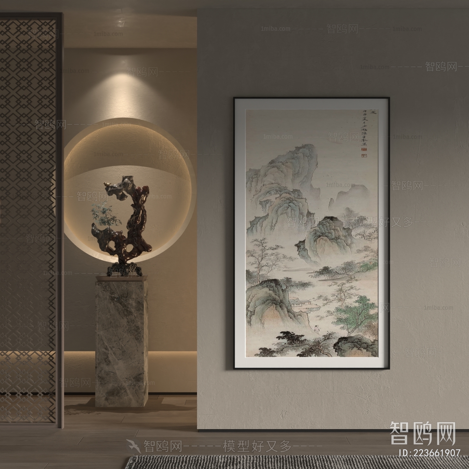 New Chinese Style Painting