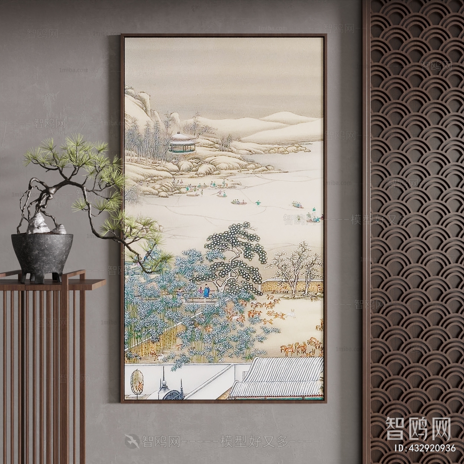 New Chinese Style Painting