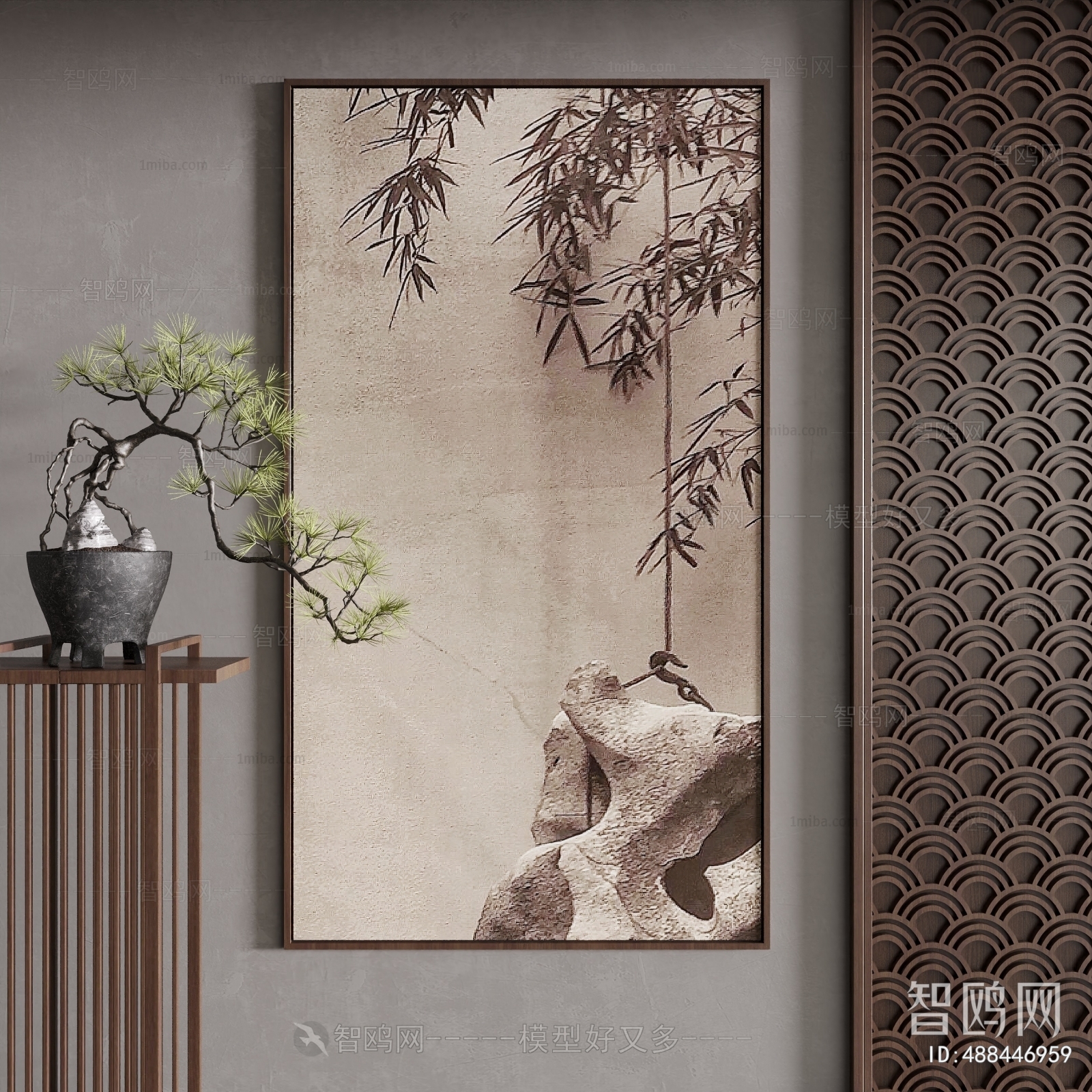 New Chinese Style Painting