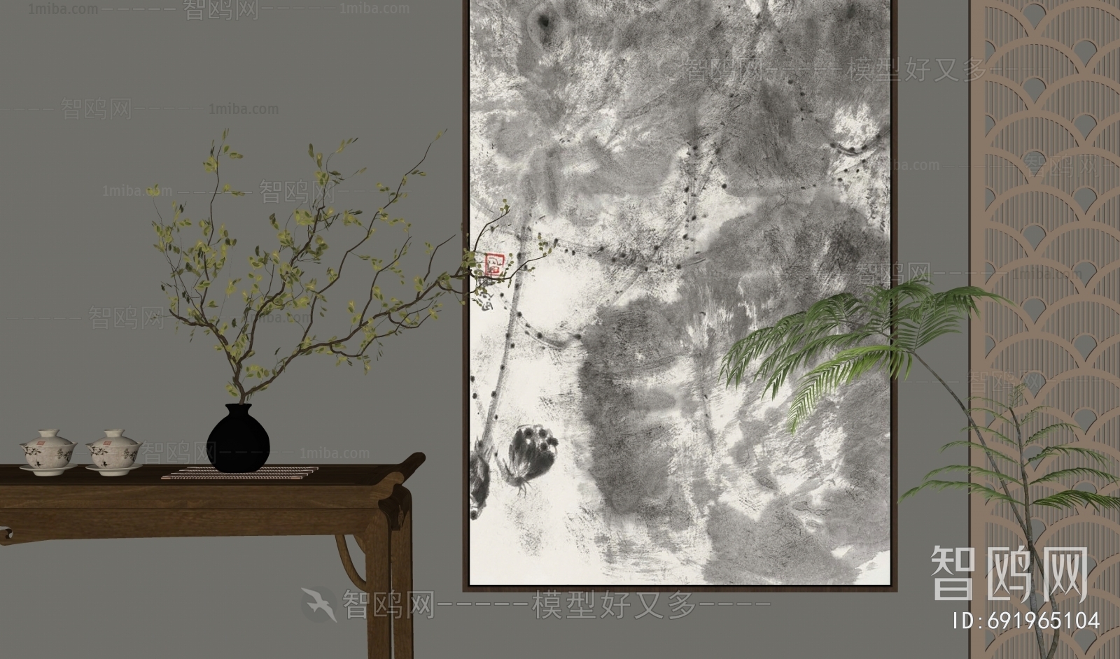 New Chinese Style Painting