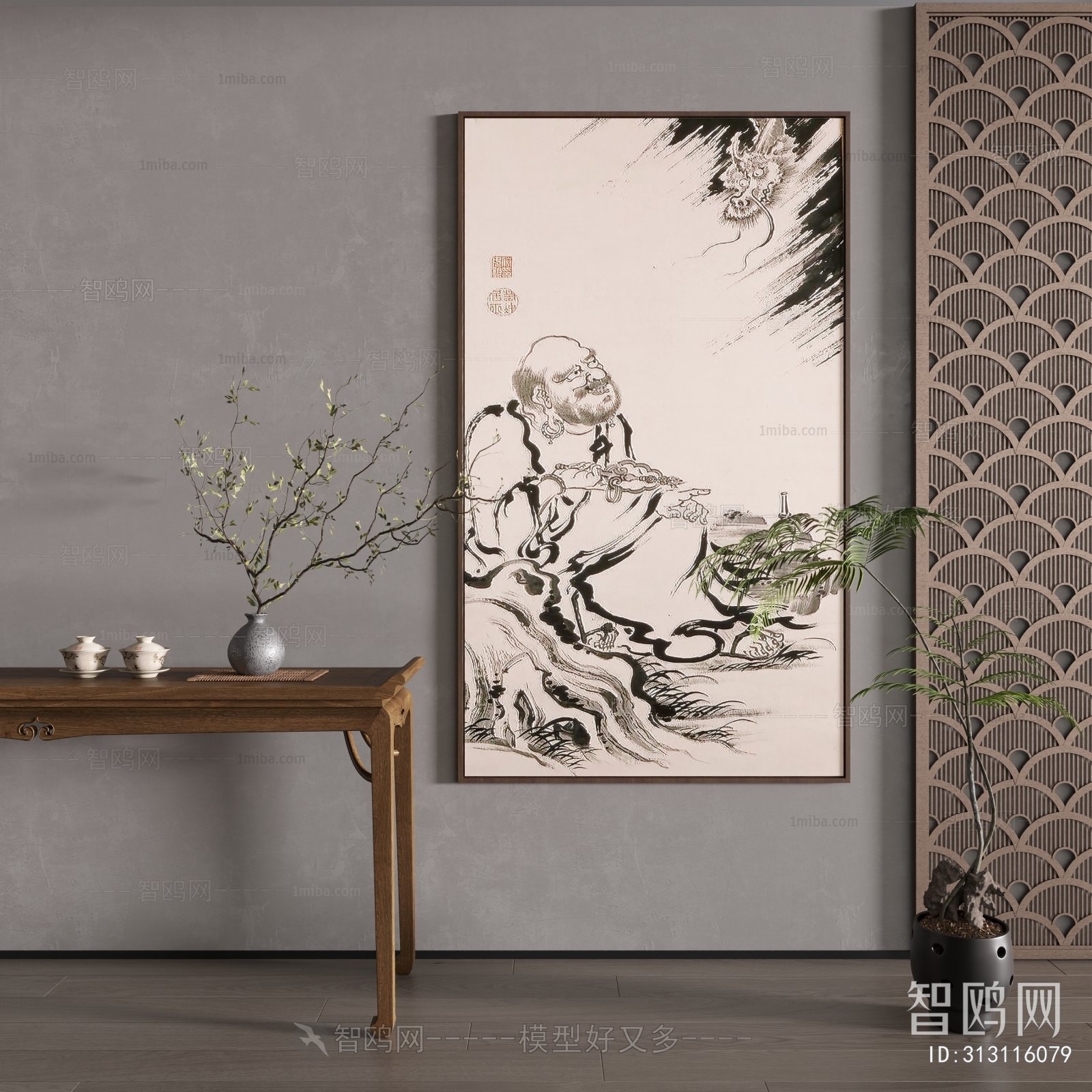 New Chinese Style Painting