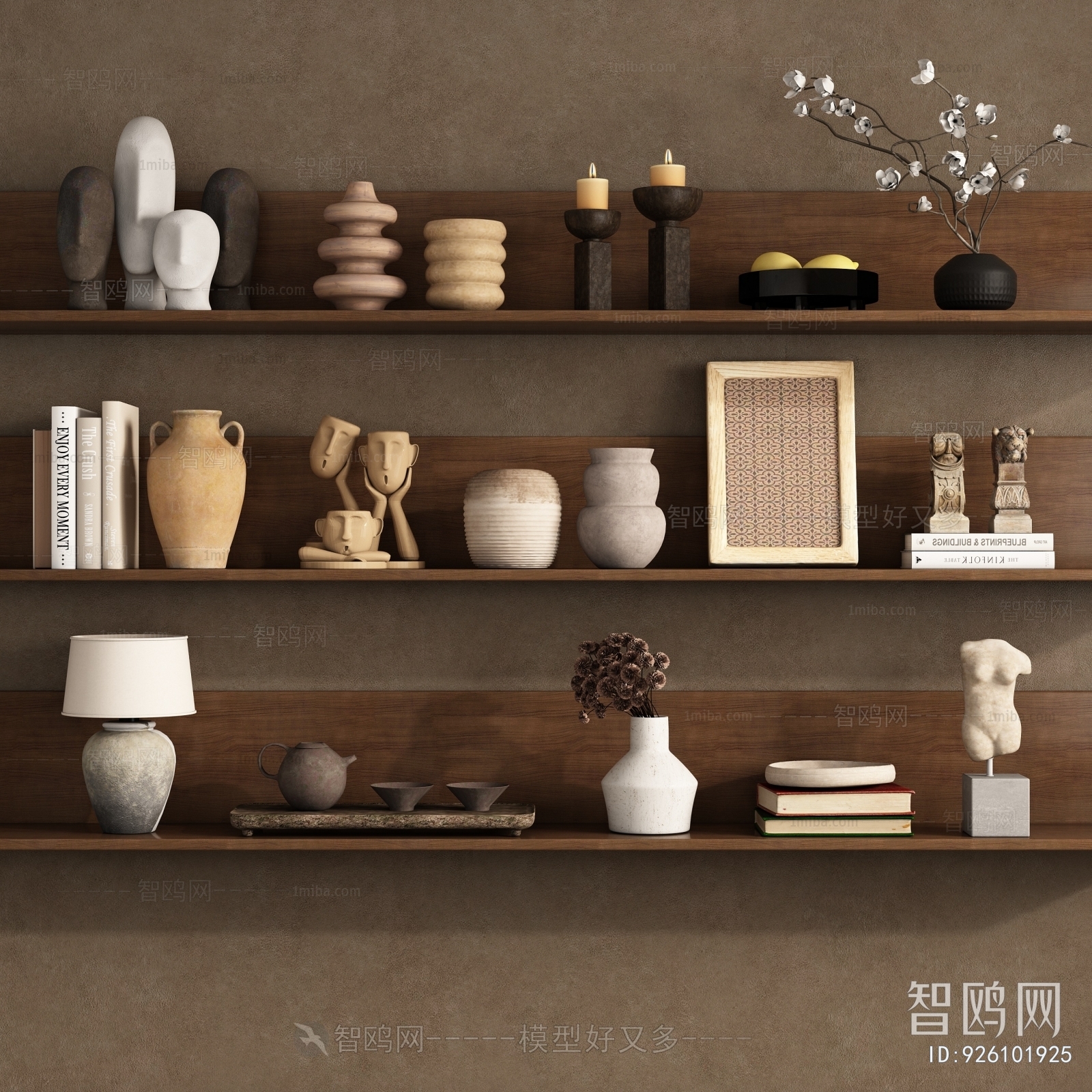 Wabi-sabi Style Decorative Set