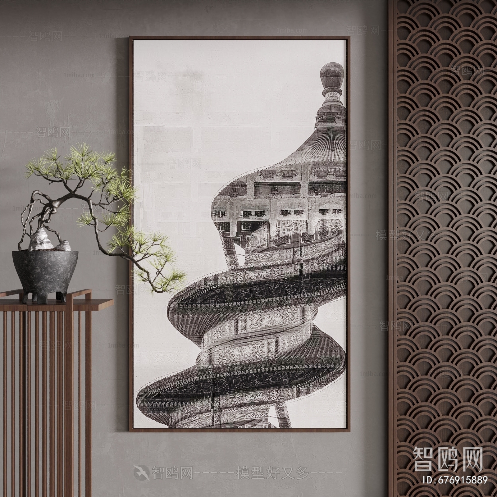 New Chinese Style Painting