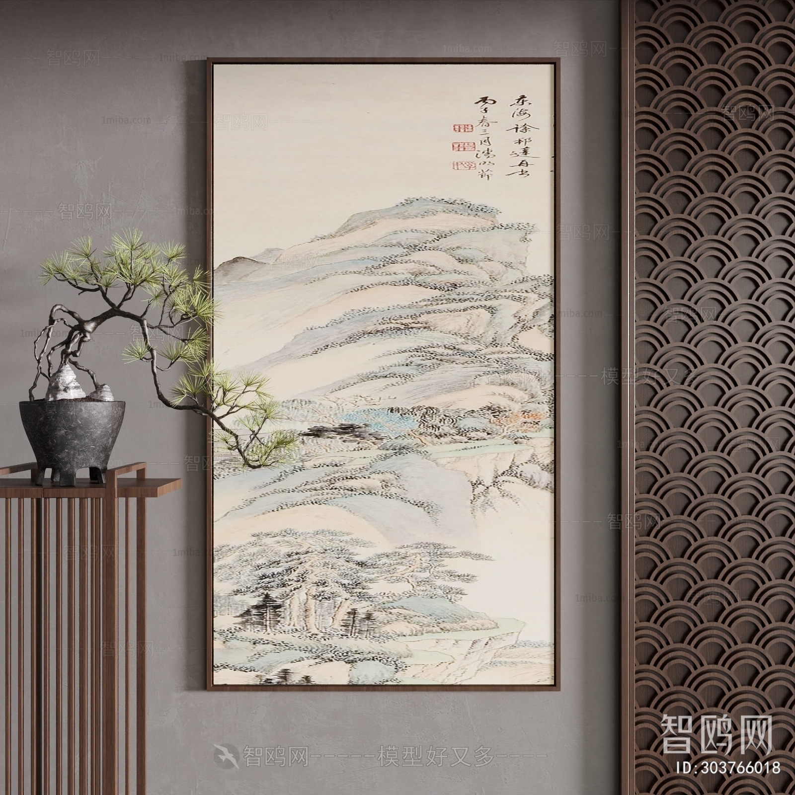 New Chinese Style Painting