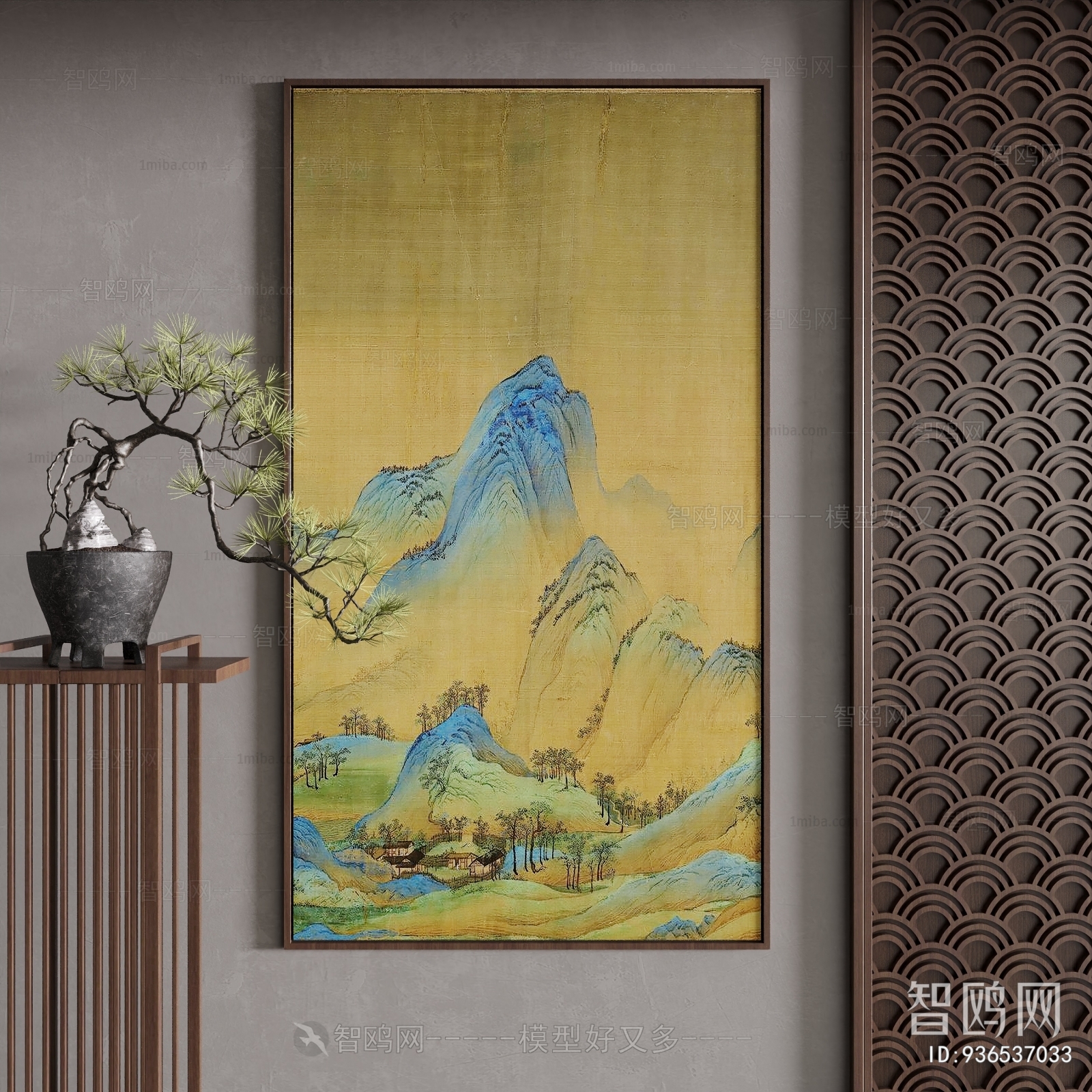 New Chinese Style Painting