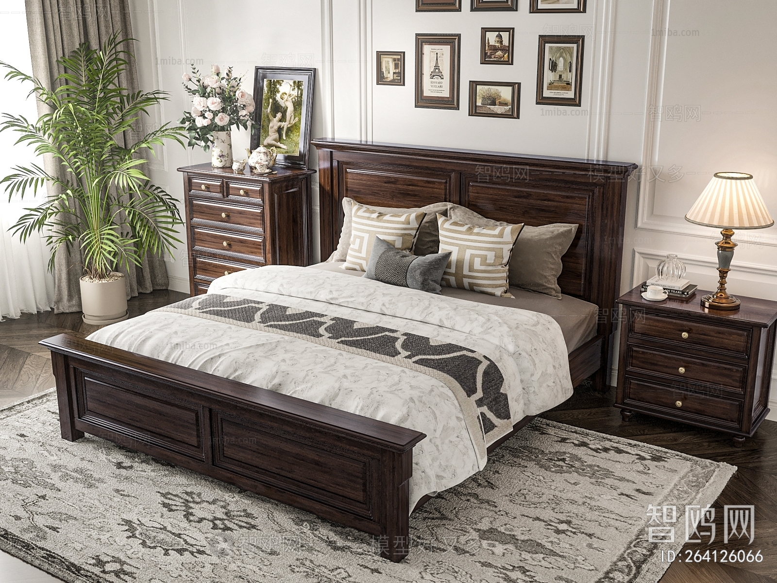 American Style Double Bed