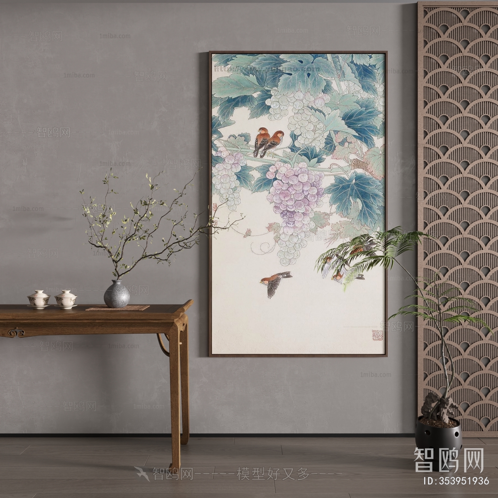 New Chinese Style Painting