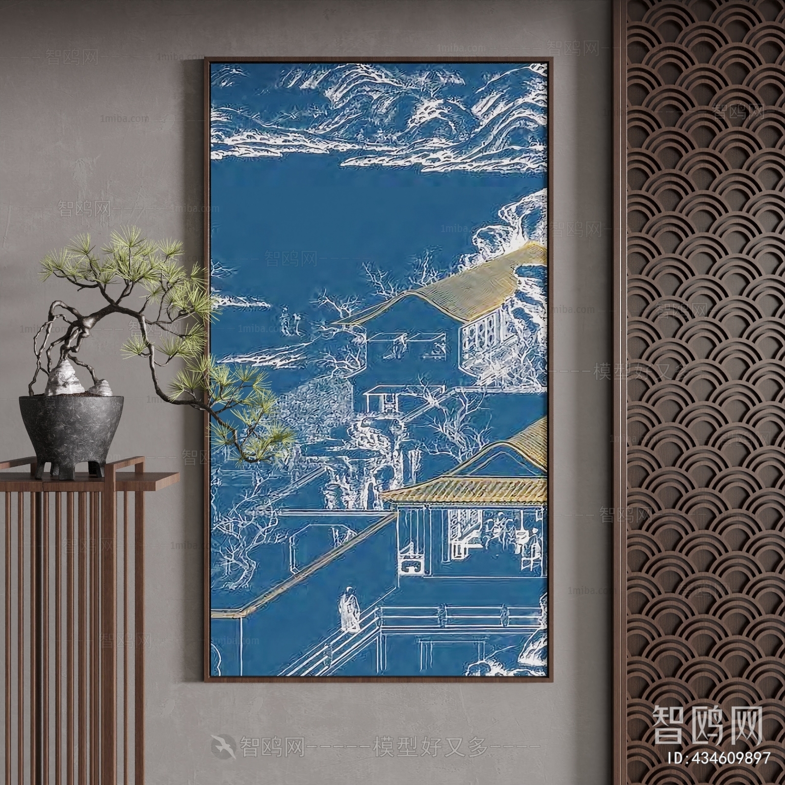 New Chinese Style Painting