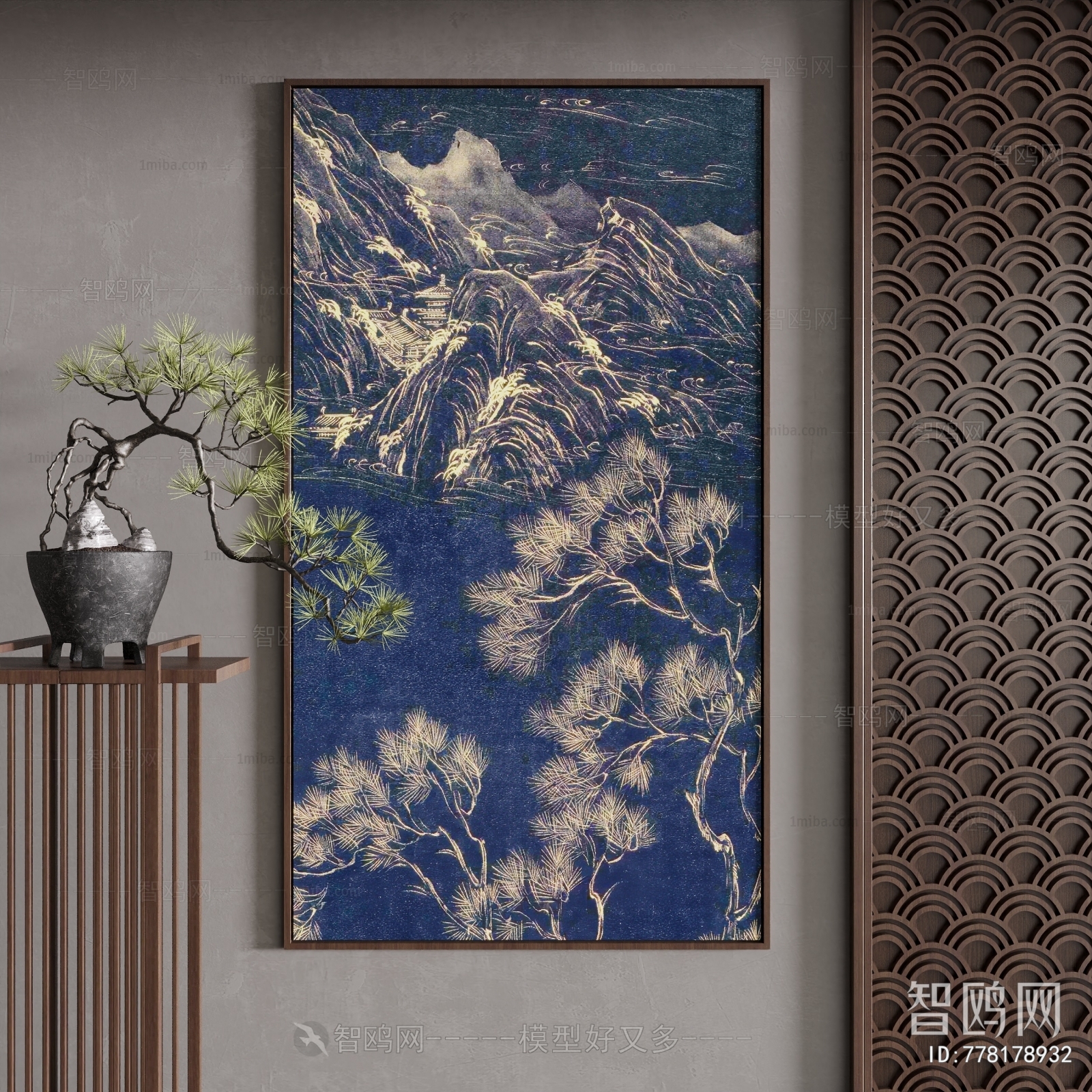 New Chinese Style Painting