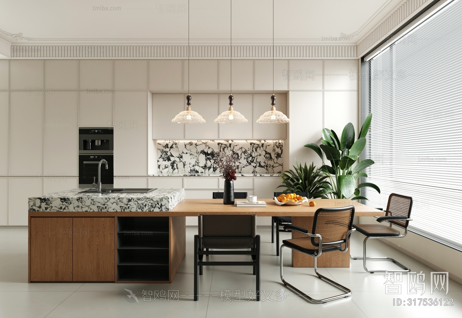 French Style Dining Room