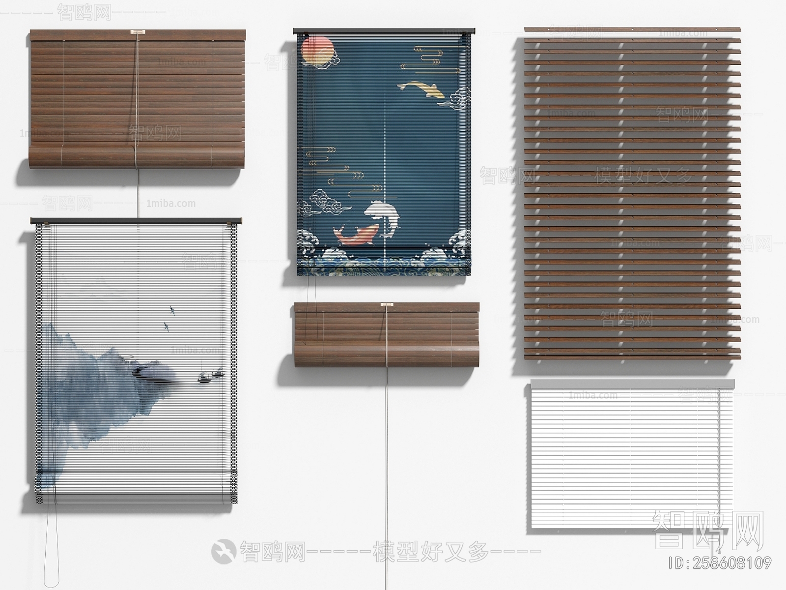 New Chinese Style Venetian Blinds