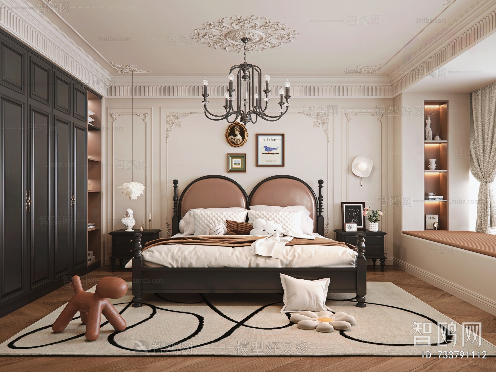 French Style Bedroom