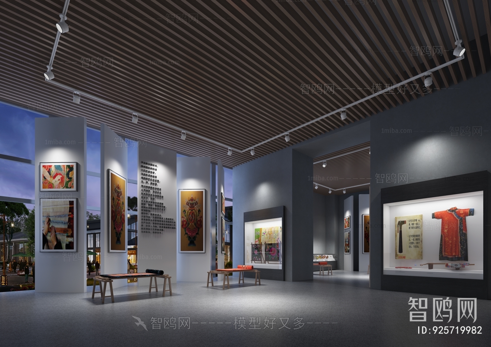 New Chinese Style Exhibition Hall