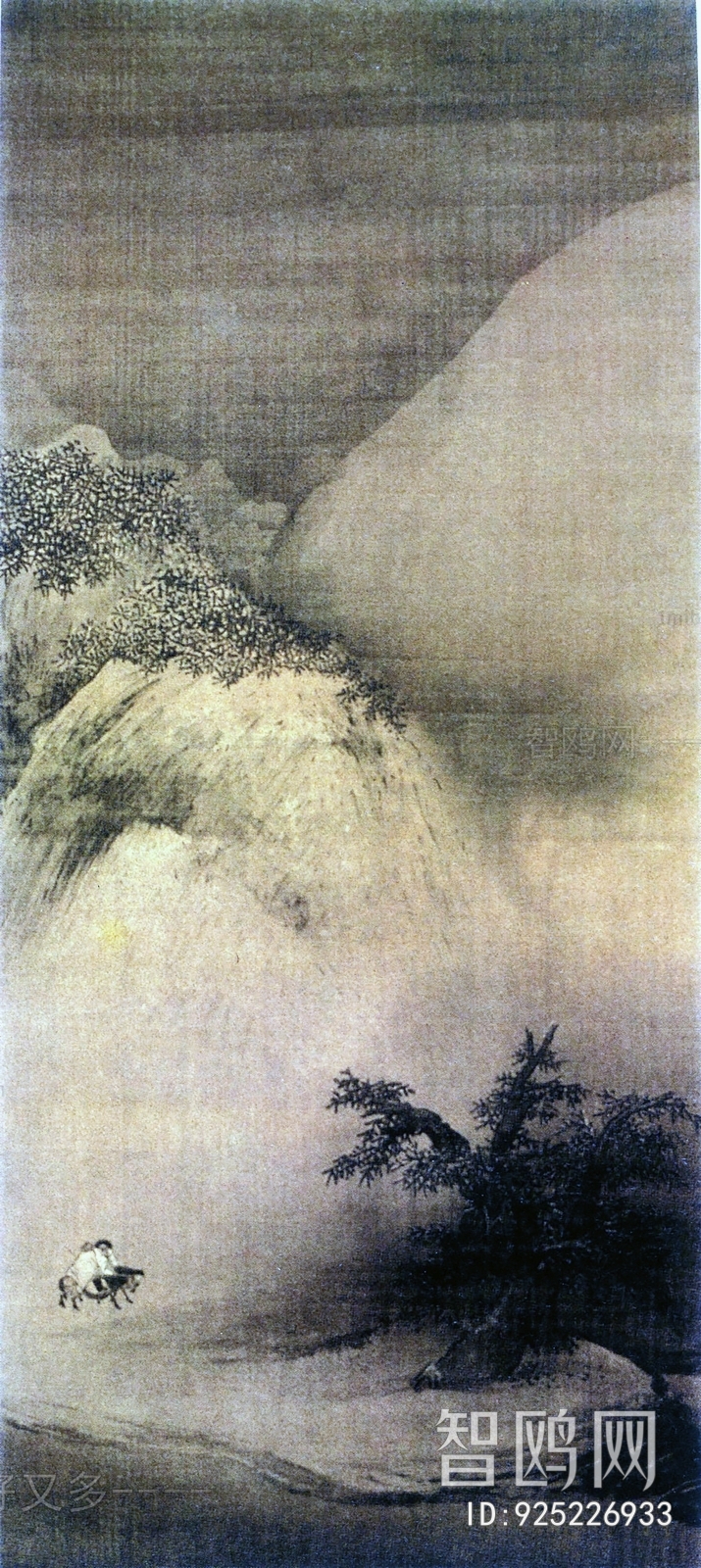 新中式山水风景装饰画