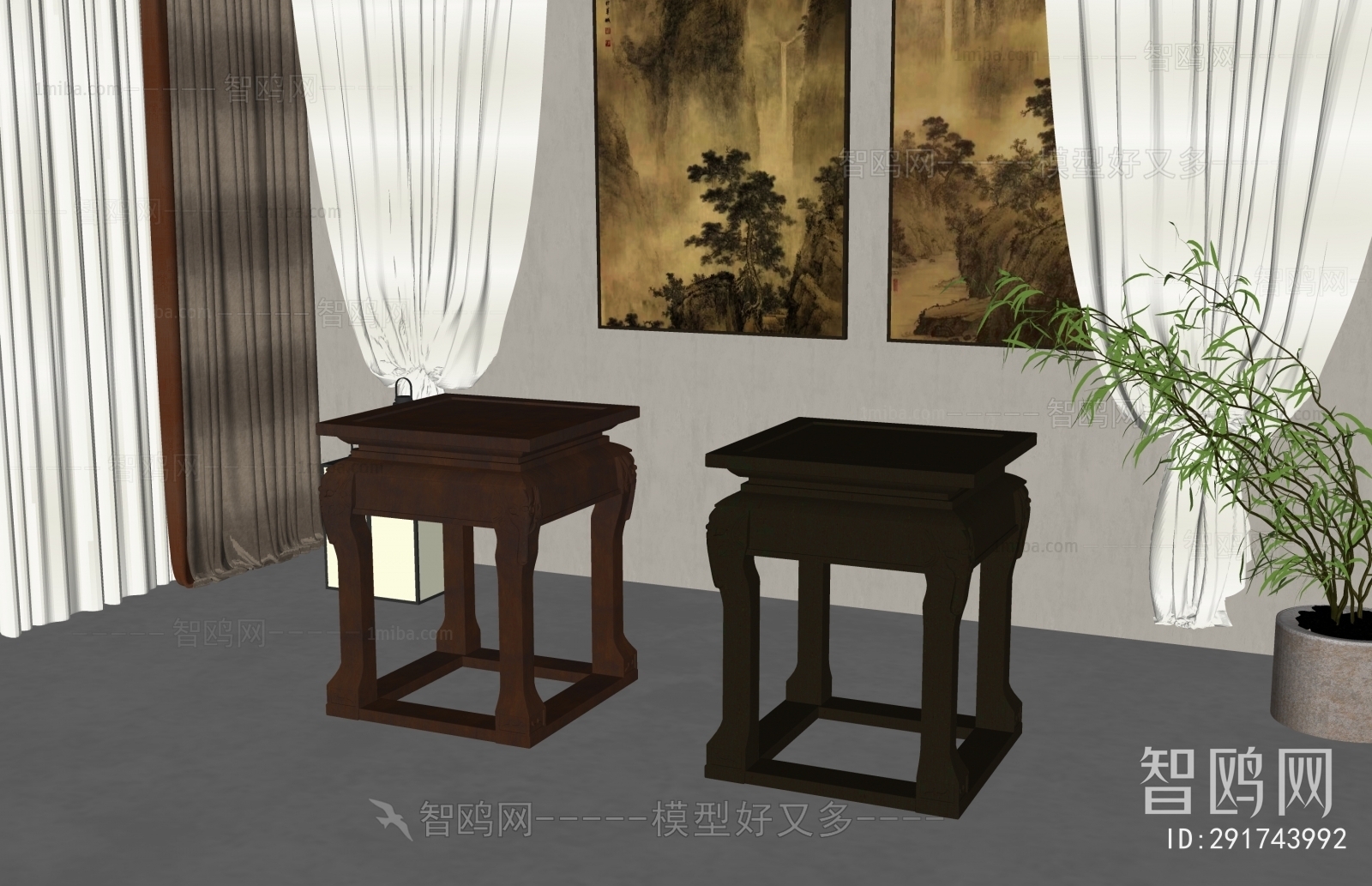 New Chinese Style Chinese Style Stool