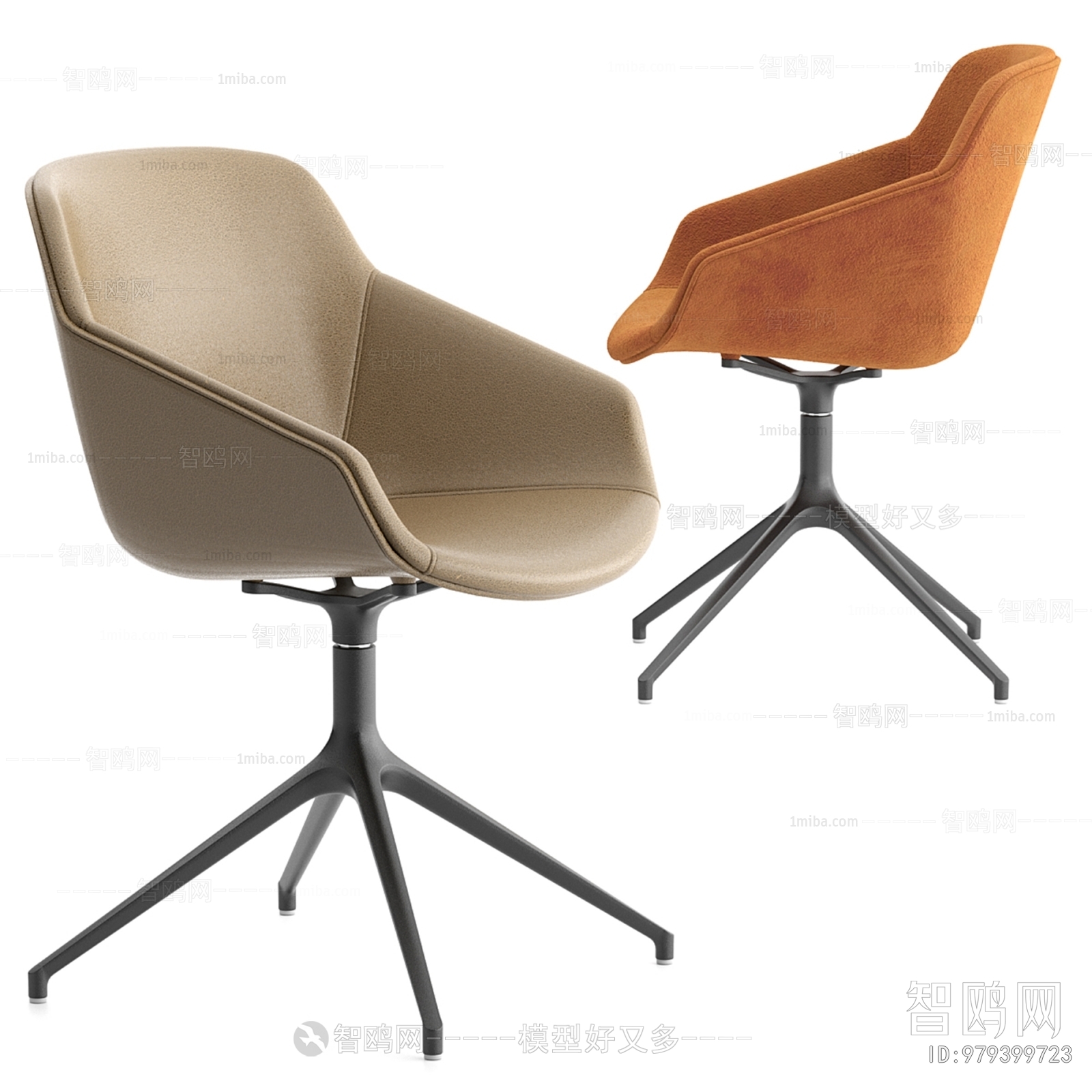 Boconcept现代办公椅