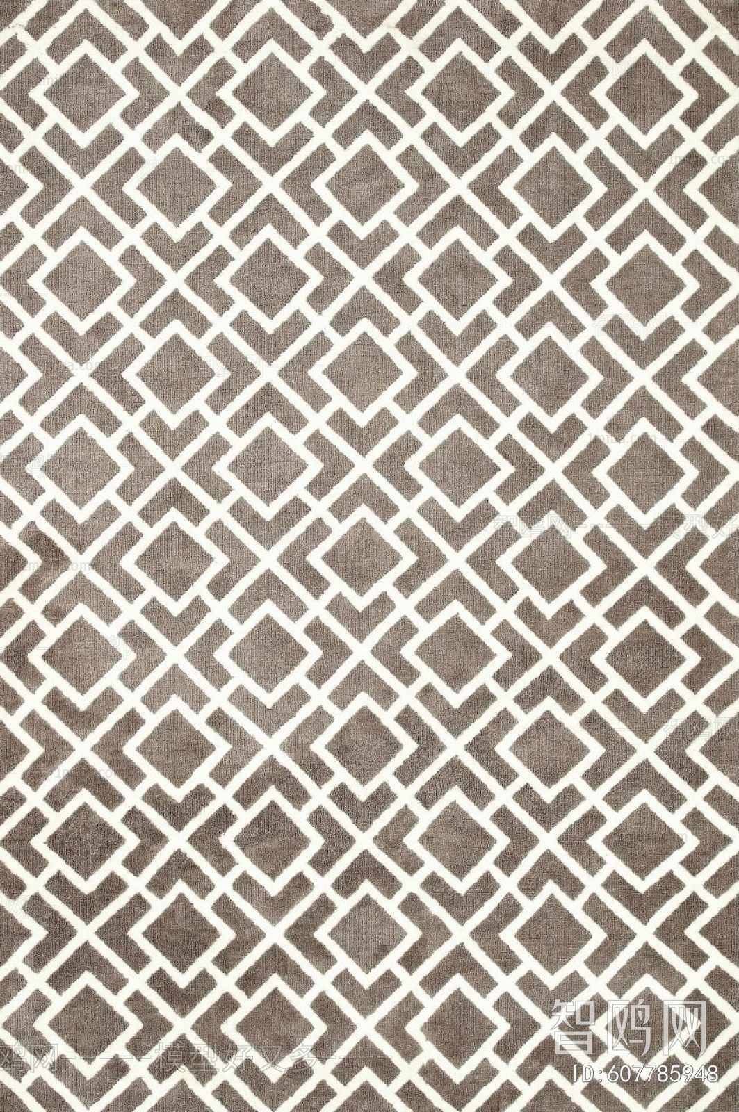 现代几何地毯