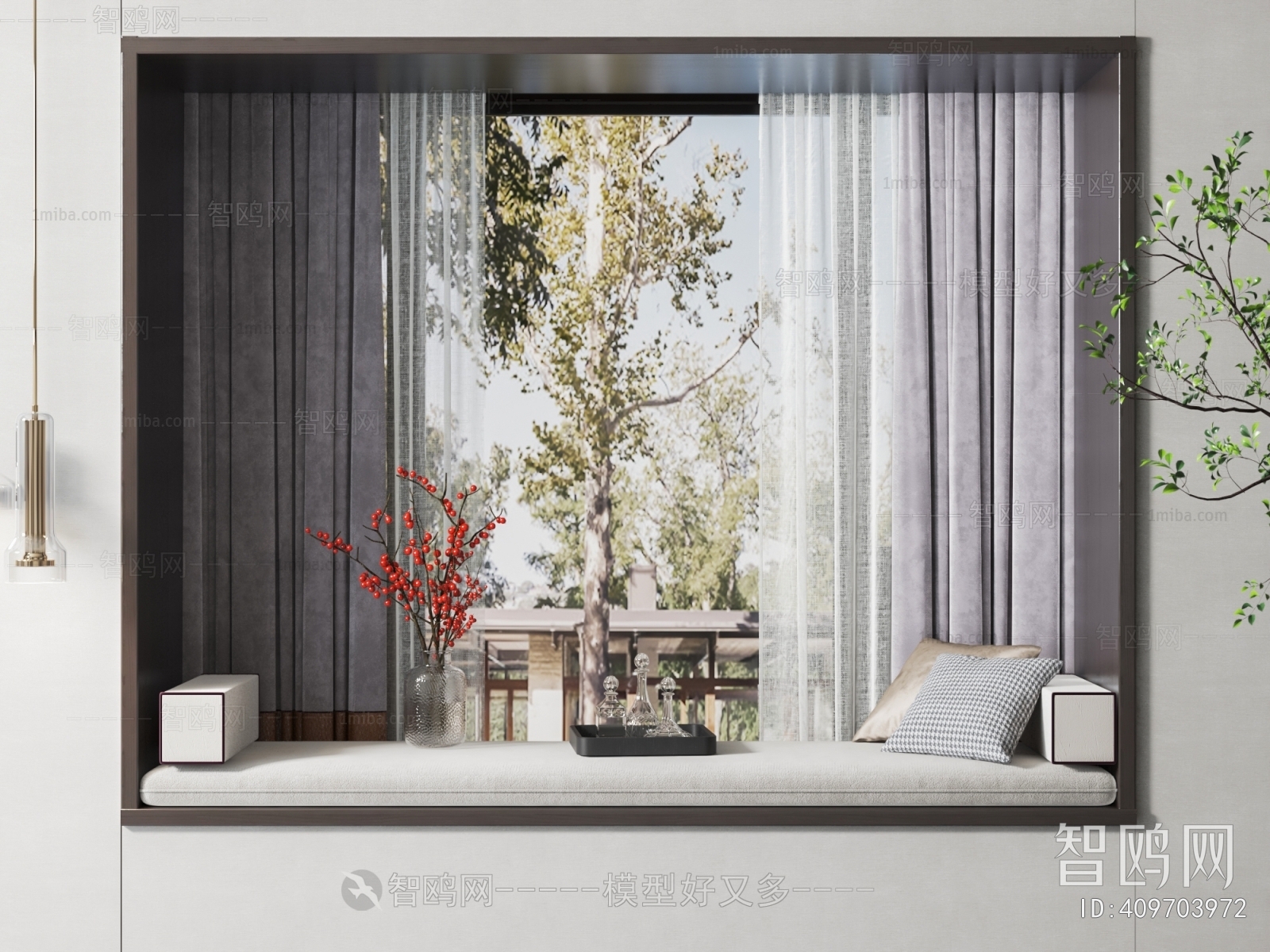 New Chinese Style Bay Window