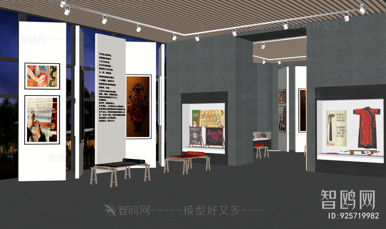 新中式非遗文化展厅