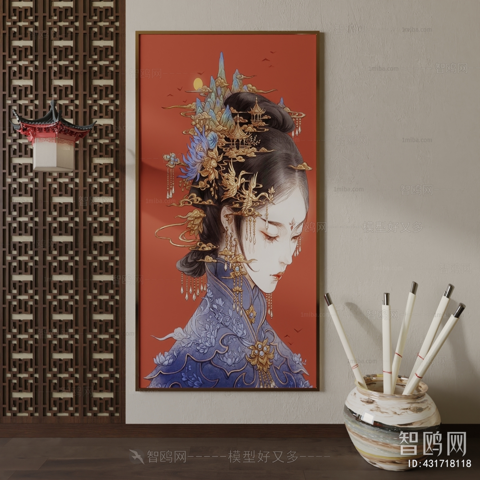 New Chinese Style Painting